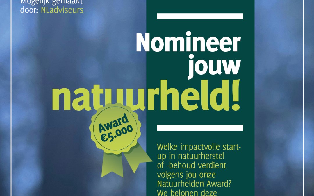 Nomineer jouw natuurheld